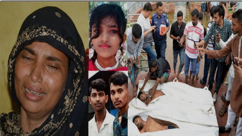 সিদ্ধিরগঞ্জে ডিএনডি লেকে গোসল করতে নেমে একই পরিবারের তিনজনের