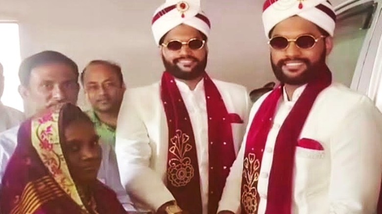 ভূঞাপুরে জমজ দুই ভাইয়ের সাথে জমজ দুই বোনের বিয়ে