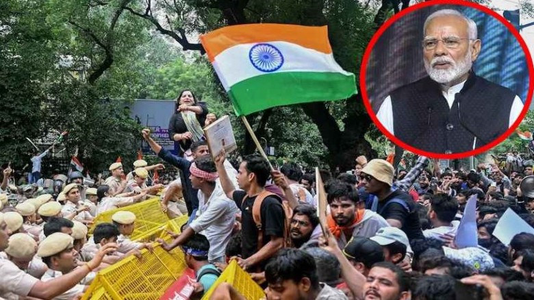 শিক্ষামন্ত্রীর পদত্যাগে অনড় ‘ককরোচ জনতা পার্টি’: মোদীর কঠোর 