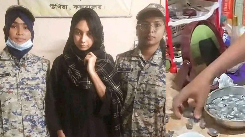 পেটের ভেতর ইয়াবা পাচার: উখিয়ায় ৪,১০০ পিস ইয়াবাসহ তরুণী গ্রে